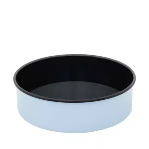 Jasnoniebieska forma do pieczenia ciast okrągła 26 cm Riess