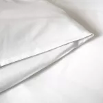 Poszwa hotelowa na zakładkę MONAKO gładka biała/140x200 - 4