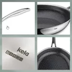 KELA-Patelnia z powłoką strukturalną 24cm Flavoria - 3