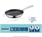 KELA-Patelnia z powłoką strukturalną 24cm Flavoria - 6