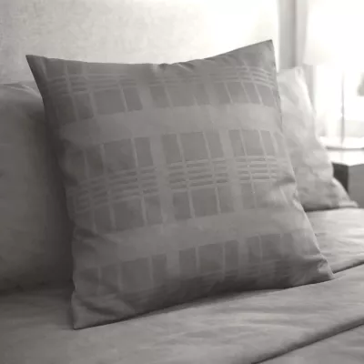 Poszewka satyna bawełna MARSELA GREY/40x40 EXCLUSIVE