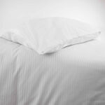 Poszwa hotelowa na zakładkę PASY 4mm biała/140x200 - 5