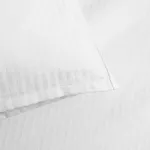 Poszwa hotelowa na zakładkę PASY 4mm biała/140x200 - 3