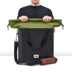 BB-Cooler bag, czarny/kolor mchu, NEW - 4