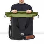 BB-Cooler bag, czarny/kolor mchu, NEW - 4