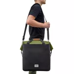 BB-Cooler bag, czarny/kolor mchu, NEW - 7