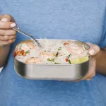 BB-Lunch box stalowy L, pomarańczowy - 19