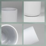 KELA-Kubek toaletowy biały Sana - 2