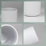 KELA-Kubek toaletowy biały Sana - 2