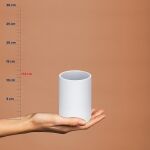 KELA-Kubek toaletowy biały Sana - 4