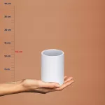 KELA-Kubek toaletowy biały Sana - 4