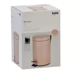 KELA-Kosz na śmieci 3 l postarzany róż Monaco - 6