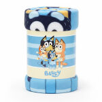 Koc polarowy 100x140 Bluey paski - 2