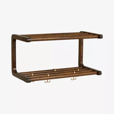 Półka wieszak ścienny MAU S drewno brzozowe Nordal