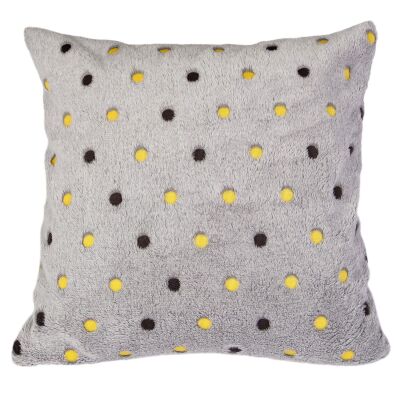 Poszewka NEON/popiel/40x40 (promocja)