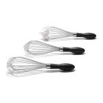 OXO-Trzepaczka stalowa, czarna, STL - 3