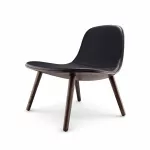 Eva Solo Abalone lounge chair Oak smoked, leather black - 3