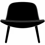 Eva Solo Abalone lounge chair Oak smoked, leather black - 4