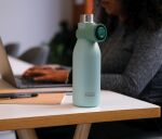 JJ-Butelka termiczna stalowa 500ml Loop zielona - 12