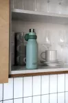 JJ-Butelka termiczna stalowa 500ml Loop zielona - 13