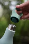 JJ-Butelka termiczna stalowa 500ml Loop zielona - 15