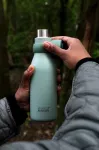 JJ-Butelka termiczna stalowa 500ml Loop zielona - 21