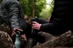 JJ-Butelka termiczna stalowa 500ml Loop zielona - 23