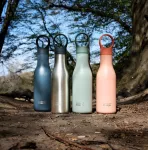 JJ-Butelka termiczna stalowa 500ml Loop zielona - 28