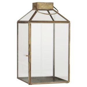 Latarnia Norr złota z pochyloną szklaną górą Ib Laursen