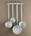 Szumówka emaliowana biała 9 cm Riess Classic - 4