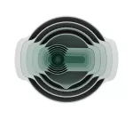 JJ-Zestaw misek i miarek Nest 9 Plus Sage - 3