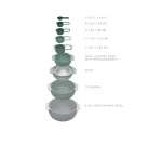 JJ-Zestaw misek i miarek Nest 9 Plus Sage - 4