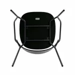 Dosina Dining Chair Armrests Oak Black - 6