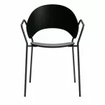 Dosina Dining Chair Armrests Oak Black - 3