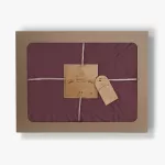 Pościel bawełniana RASPBERRY/160x200(P) STONEWASHED - 3