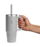 HF-Kubek podróżny 24 oz Tumbler, beżowy - 9
