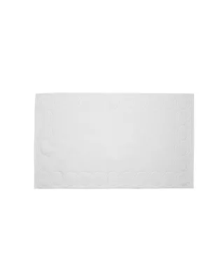 OM-Dywanik łazienkowy Monogram Opus 60x100cm biały