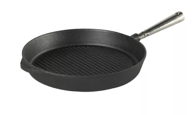 SKEPP-Patelnia grillowa żeliwna 28cm Professional