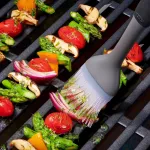 OXO-Pędzel silikonowy do grillowania,szaroczerwony - 7