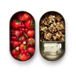 BB-Zestaw 2 lunch boxów stalowych, szary - 3