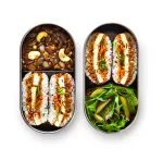 BB-Zestaw 2 lunch boxów stalowych, szary - 6