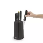 JJ-Zestaw 5 noży w bloku karuzeli Elevate multikol - 4