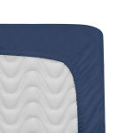 Prześcieradło satyna bawełniana z gumką chaber 011/200x220 - 3