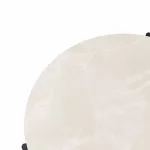 Savoye Coffee Table 60 cm Diam. Ceramic Beige - 3