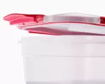 JJ-Zestaw 4 pojemników 1,1l prostokątnych NestLock - 8