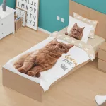 Pościel bawełna 140x200+1p70x90 Kotek - 2