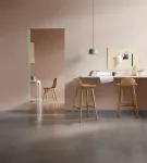 MORE table 100x220/320 Laminate White and White base - 12