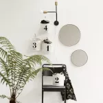 Lampa/kinkiet  Molecular, Black/Brass House Doctor - 2