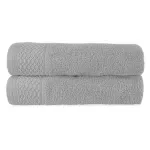 Ręcznik D Bawełna 100% Solano Jasny Popiel (P) 50x90+70x140 kpl. - 3