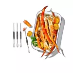 OXO-Widelczyki do homarów/owoców morza 4el. GG - 7